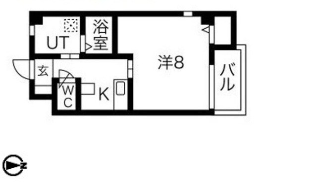 エヌエムトラントウエスト 間取り図