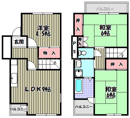 メゾン・リベルテ 間取り図