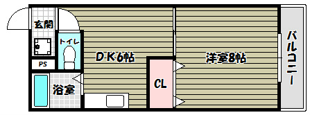 アンビエンテ茱萸木 間取り図