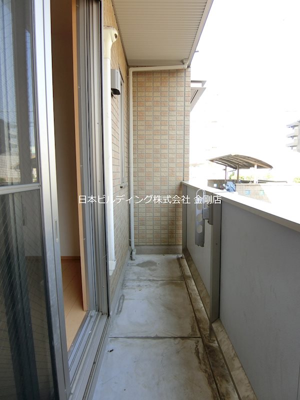 ヴィラ　ファミール ベランダ