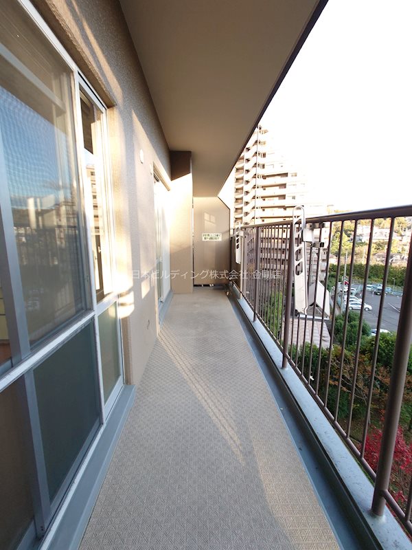 ライオンズマンション千代田弐番館  ベランダ