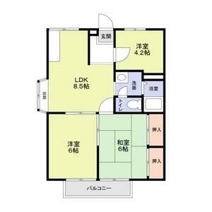 エステートピア深阪 間取り図
