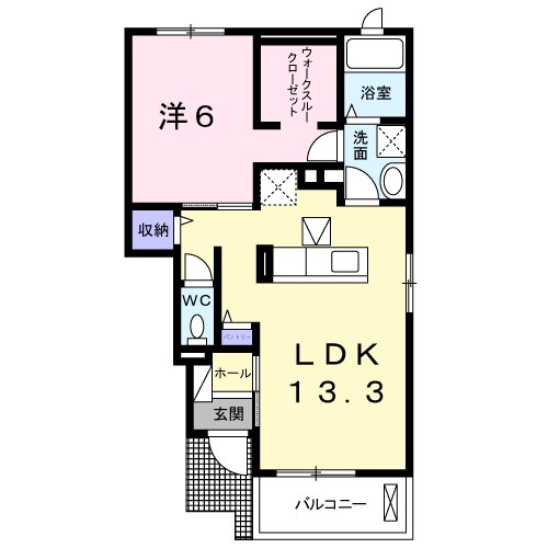 フィデールカーサ 間取り図