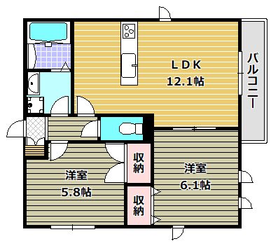 グランメゾン 間取り図