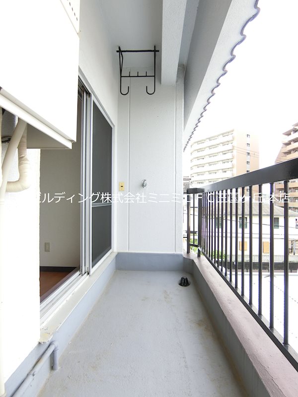 第1もずハイツ ベランダ