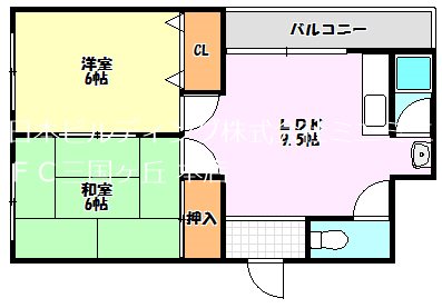 第1もずハイツ 間取り図