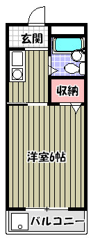 サマックスセリーニ 間取り図