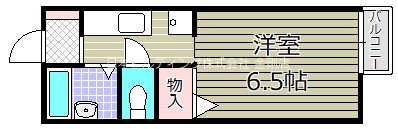 仲尾ハイツ 間取り図