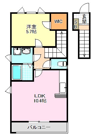 ティンカーベルRS 間取り図