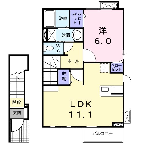 ソルジェンテ 間取り図