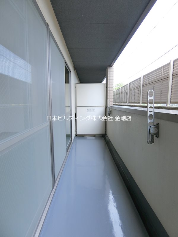 リヴィエール寺内町 ベランダ