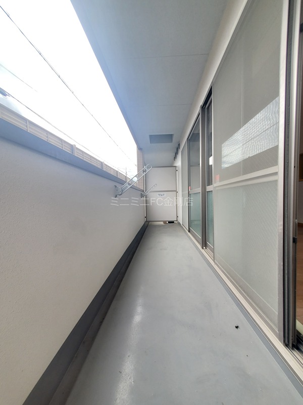 リヴィエール寺内町 ベランダ