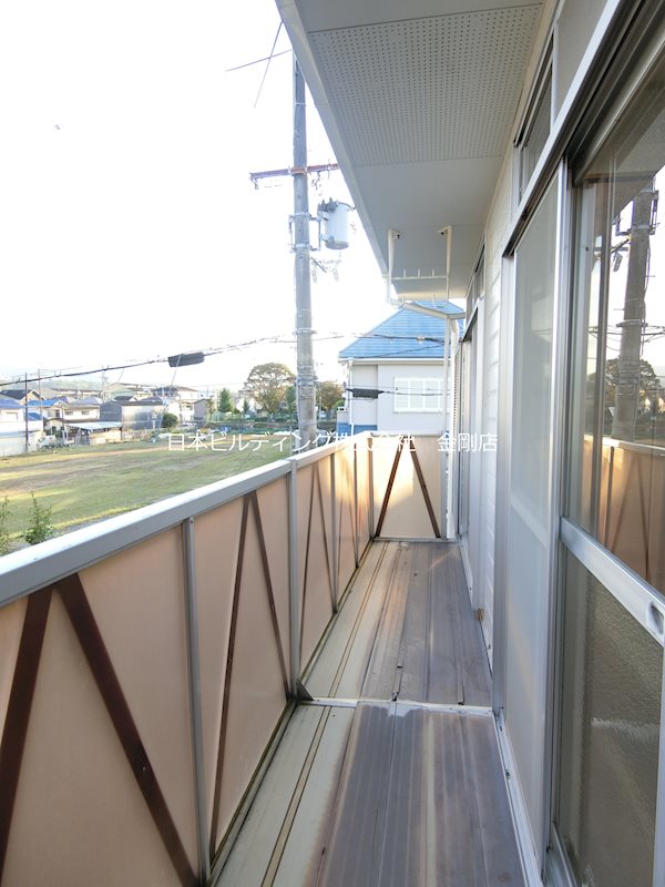 サンハイツ椋本 ベランダ