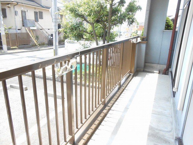 プラザエクシード ベランダ