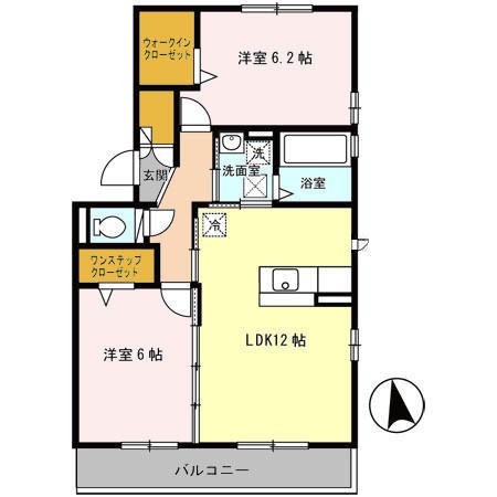 ソシア・ポレポレ 間取り図