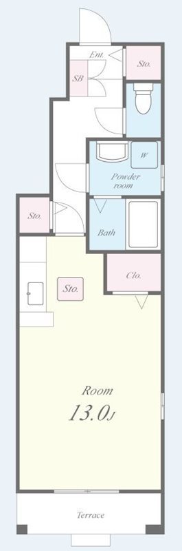 ルチャーマⅡ 間取り図