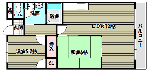日吉壱番館  間取り図
