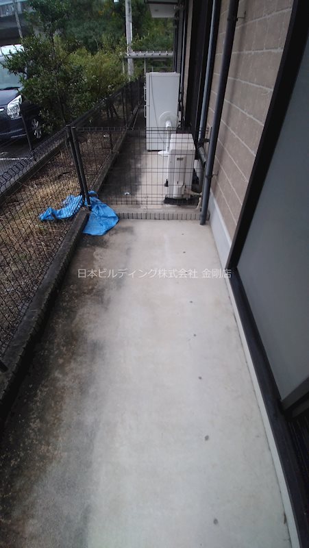 チェリッシュハイツ ベランダ