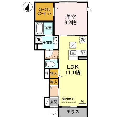 グランソレイユ 間取り図