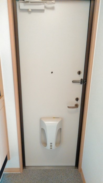 グリーンコート初芝C 玄関