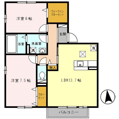 プルミエール 間取り図