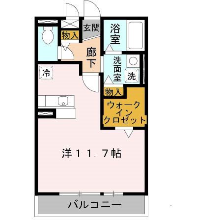 リヴェール日置 間取り図