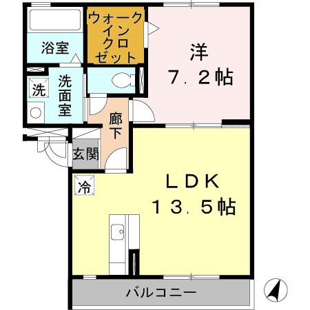 カーサ　サンシビリテ　B棟 間取り図