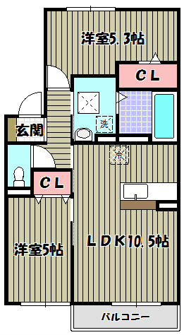 グレース辻之 間取り図