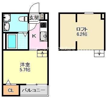 Orsa堺 間取り図