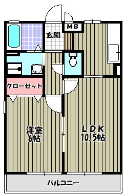 ハウス　アム　ノルデン 間取り図