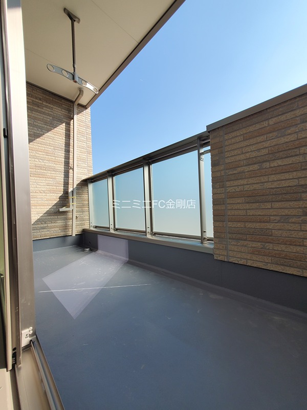 ポルチュラーカ ベランダ