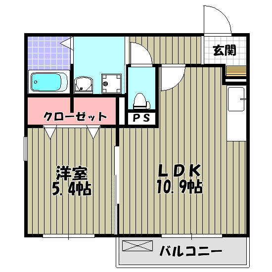 ガーデンダイキ 間取り図