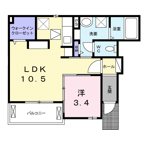 フローレスタ 間取り図
