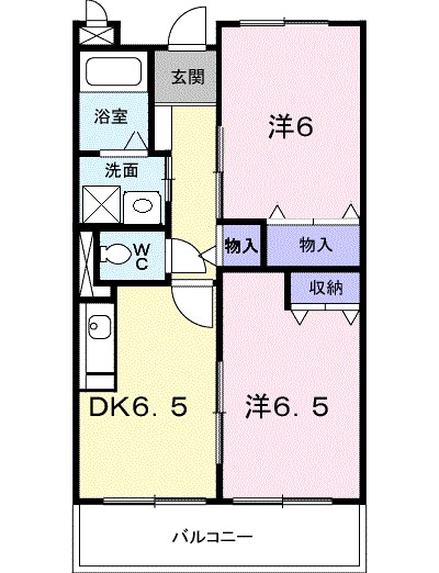 センターランド 間取り図