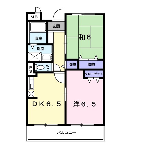 センターランド 間取り図