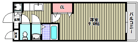 ラフィーネマック 間取り図