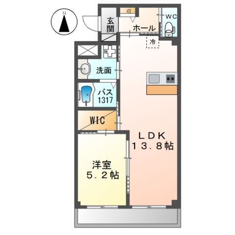 コンフォールヴィラⅢ 間取り図
