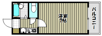 カーサミガタ 間取り図