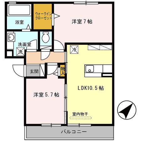 ヴィーブル伏尾 間取り図