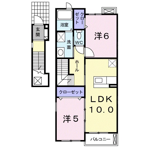 サンベリーズ 間取り図