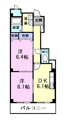 アンジュメゾン 間取り