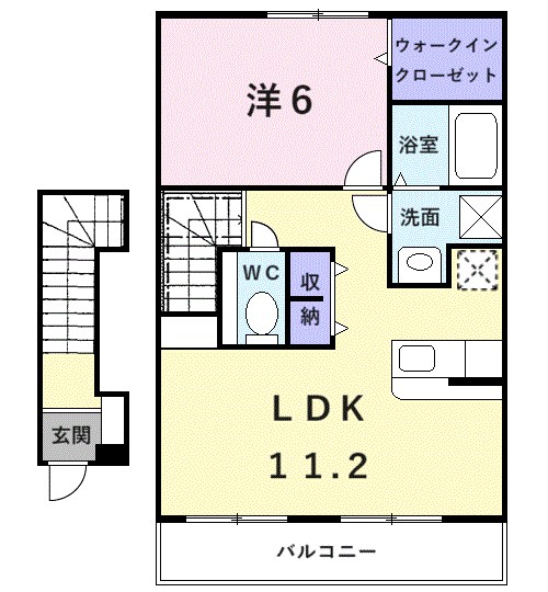 ピエデルモンテ 間取り図