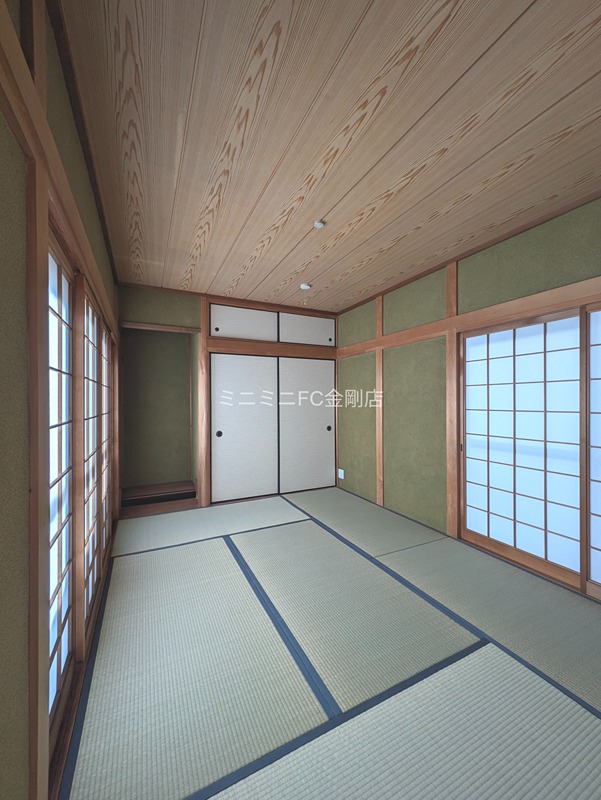 河内⻑野市三日市町貸家A ベッドルーム