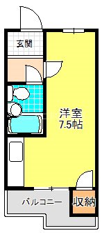 ＲＩＺＥＯＮＥ富田林レジデンス１ 間取り図