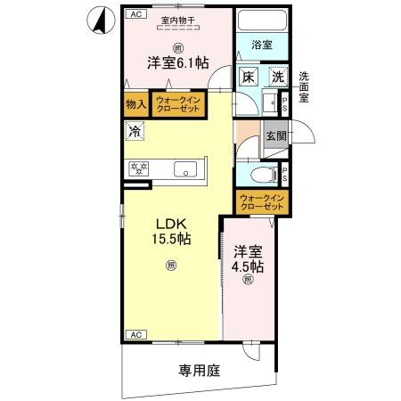 プライム金剛 間取り図