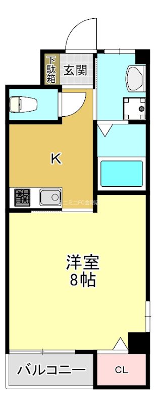 エヌエム・トラント・ウエスト 間取り図