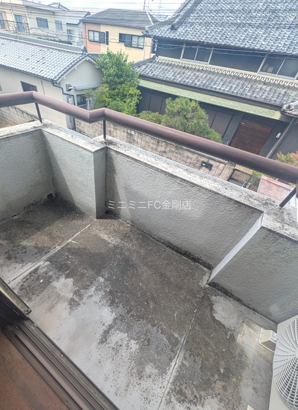 美原区黒山貸家 ベランダ