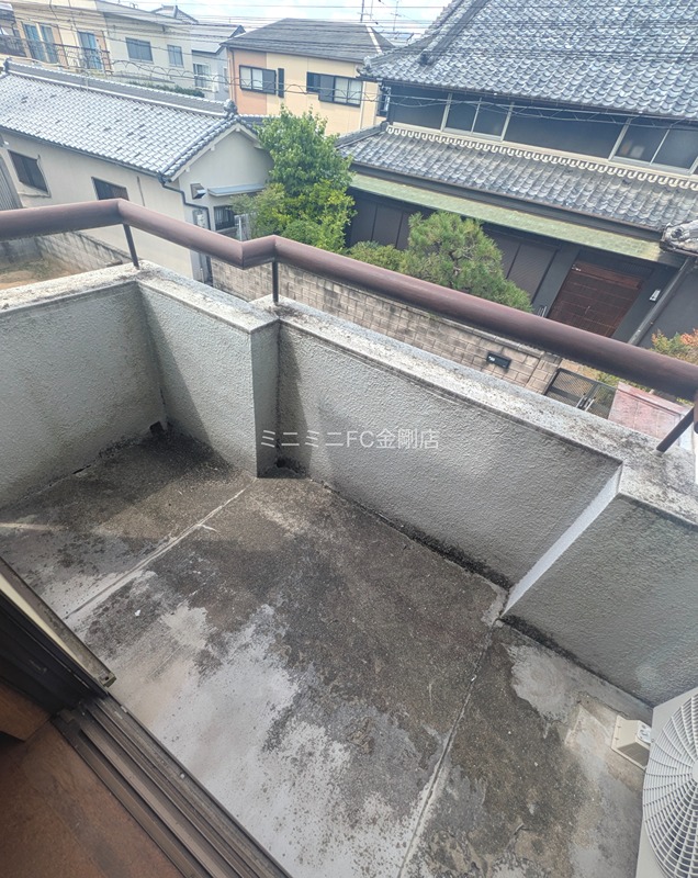 美原区黒山貸家 ベランダ