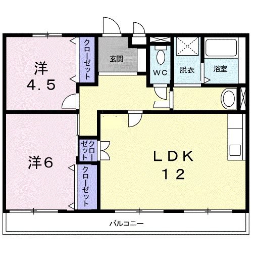 ソルジェンテ金剛 間取り図