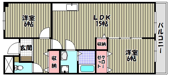 グリーンハイツ芝Ⅰ 間取り図